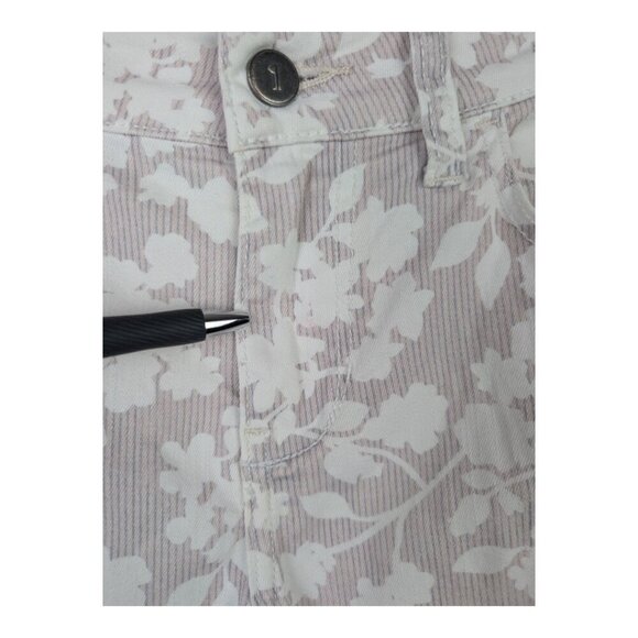 Anthropologie Pilcro | Floral "Stet" Cropped Ankle Jeans | Size 28 - Picture 10 of 14